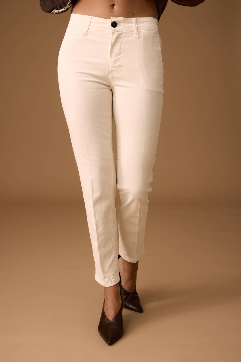 Pantalone Basic burro|Colore:Burro