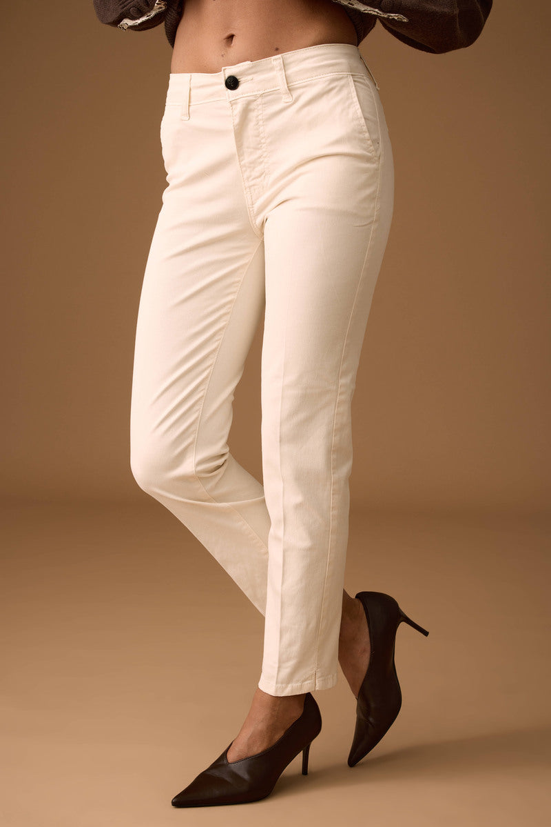 Pantalone Basic burro|Colore:Burro