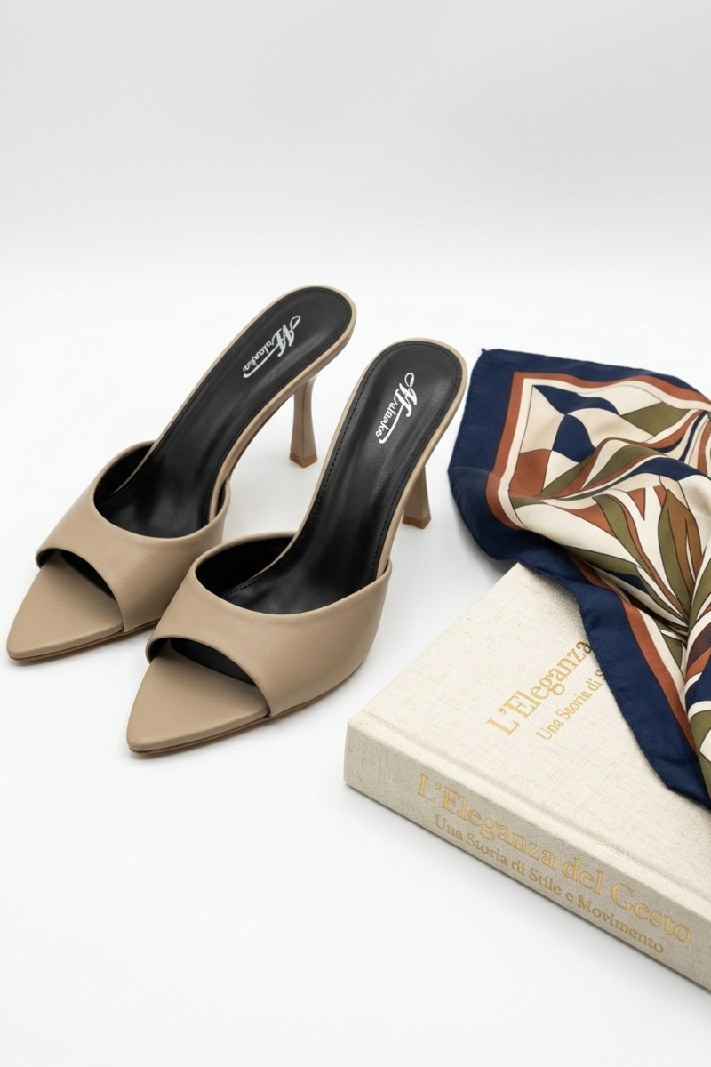Sandalo Aperto Nina beige|Colore:Beige