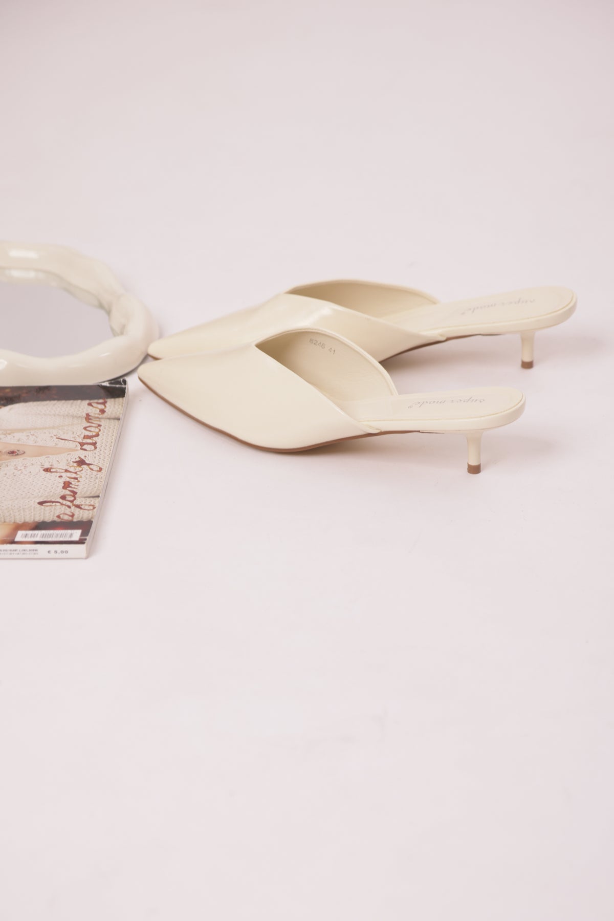 Sabot Ines panna|Colore:Panna
