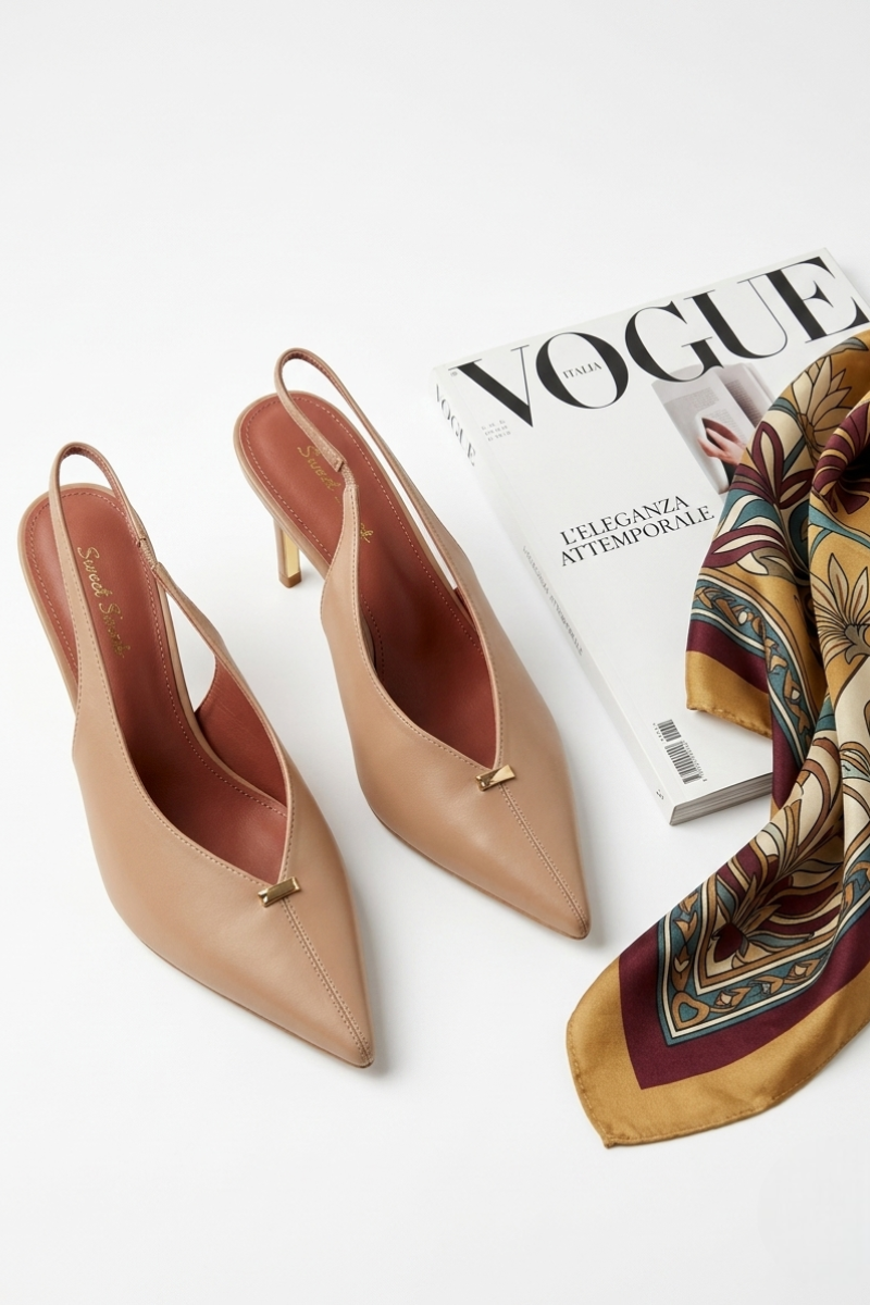 Decolleté Sophie nude|Colore:Nude
