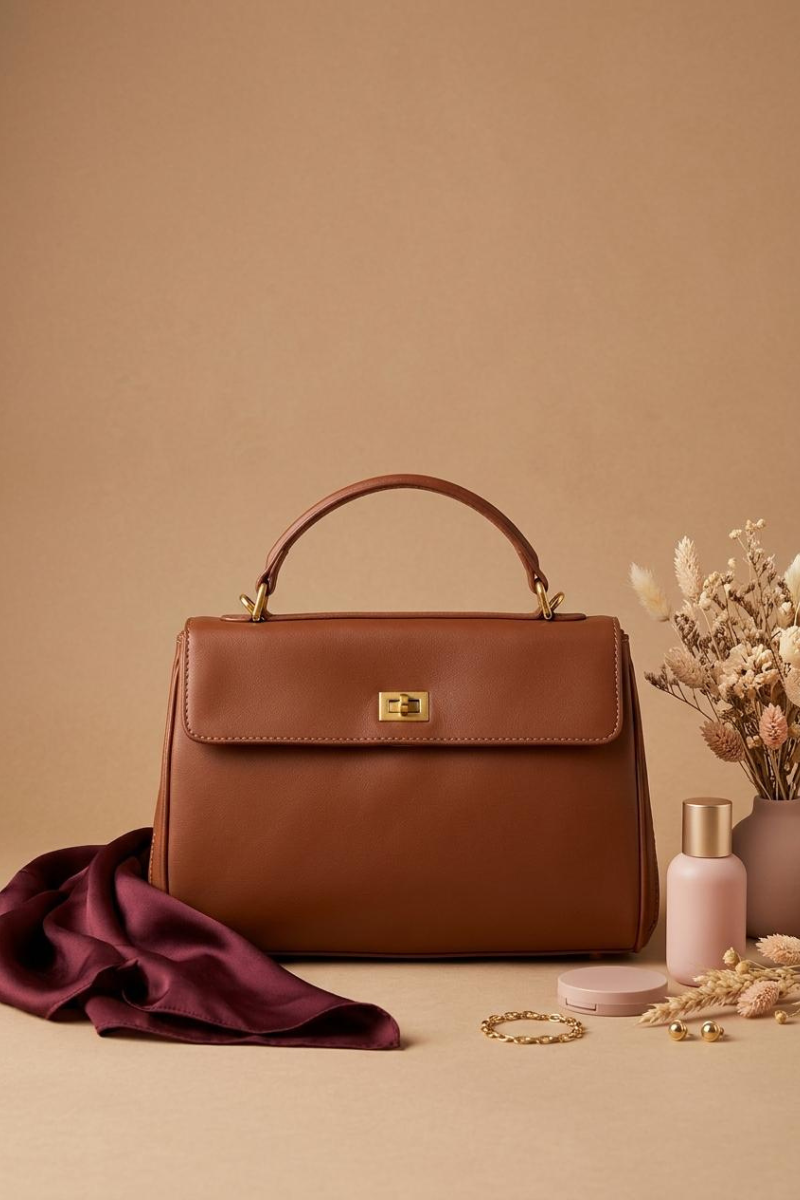 Borsa Kelly Cuoio|Colore:Cuoio