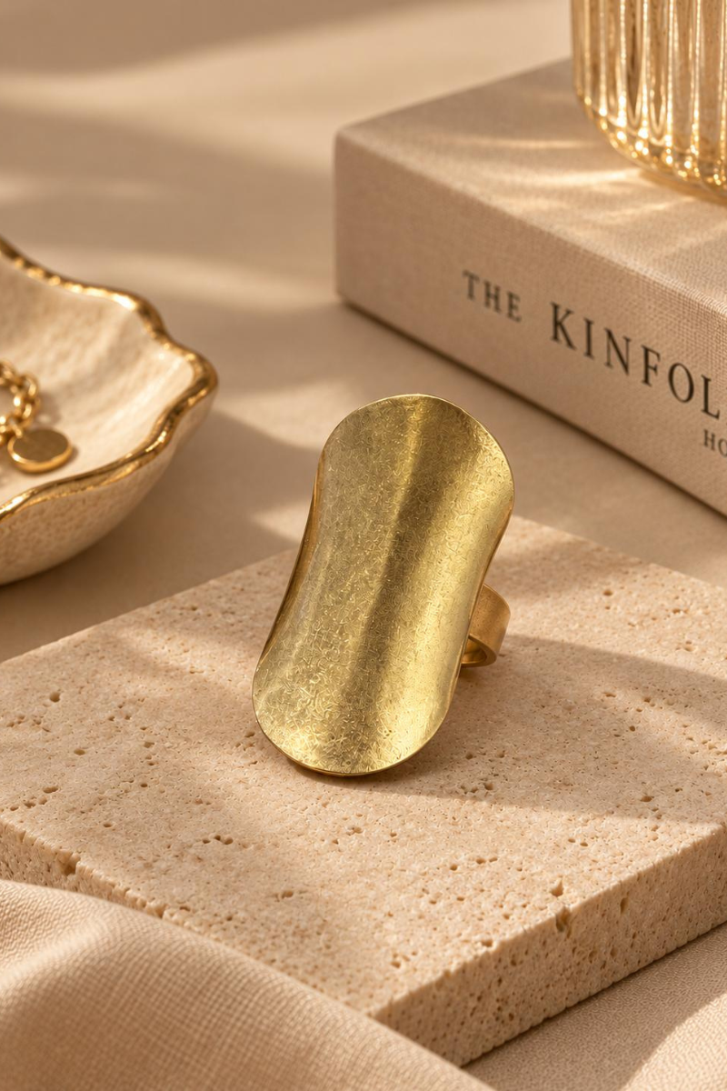 Anello Indi oro|Colore:Oro