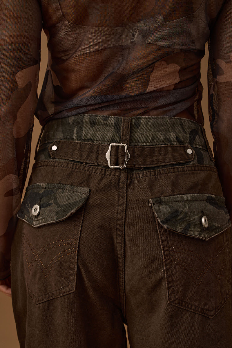 Pantalone Ballon Military testa di moro|Colore:Testa di moro