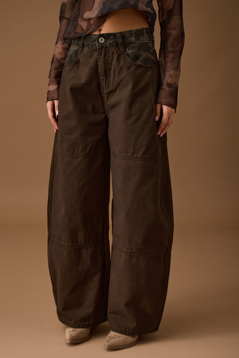 Pantalone Ballon Military testa di moro|Colore:Testa di moro