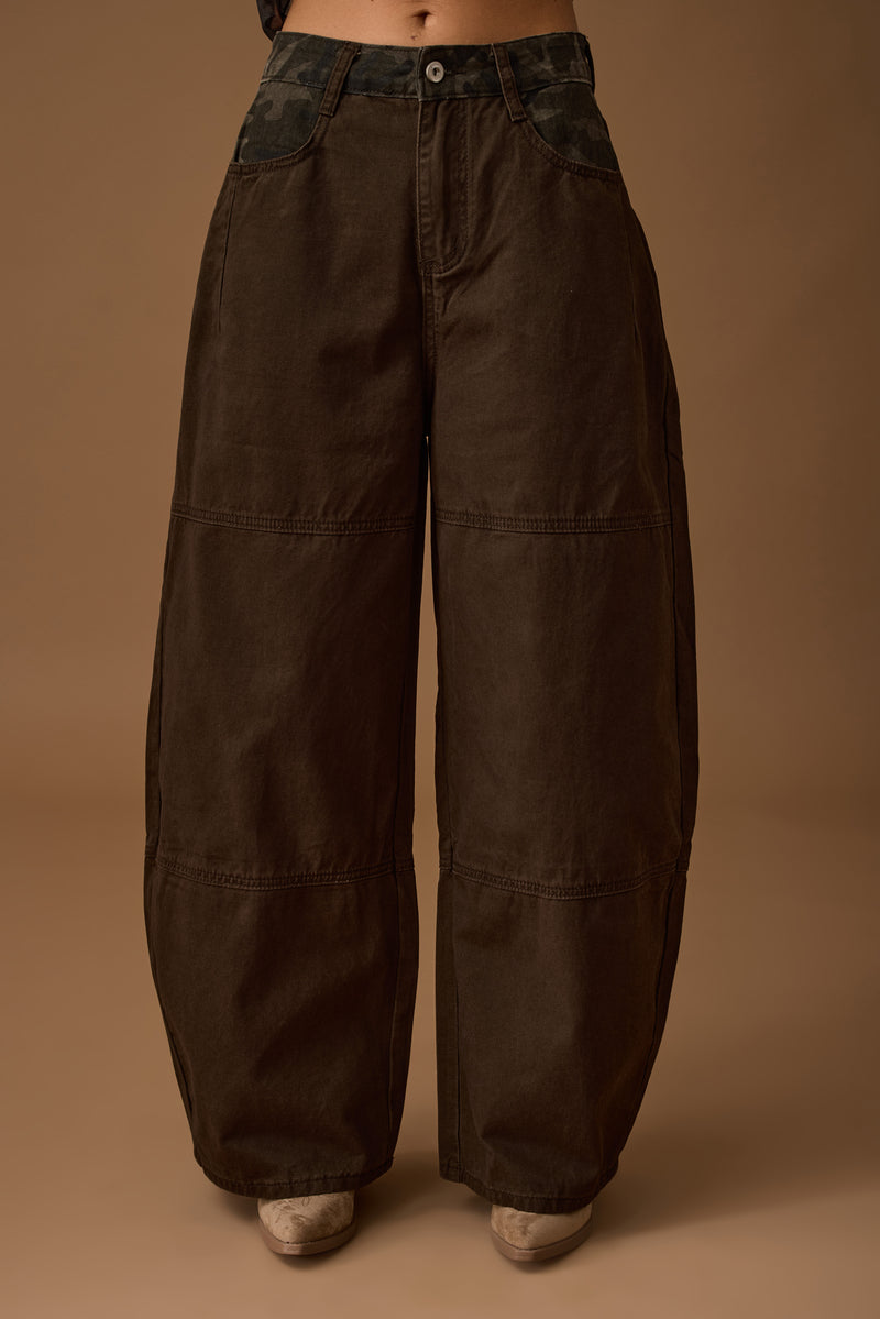 Pantalone Ballon Military testa di moro|Colore:Testa di moro
