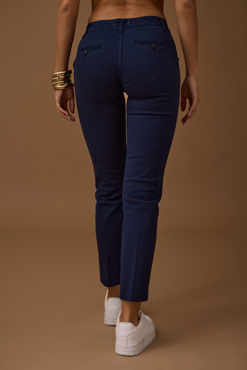 Pantalone Basic Blu|Colore:Blu