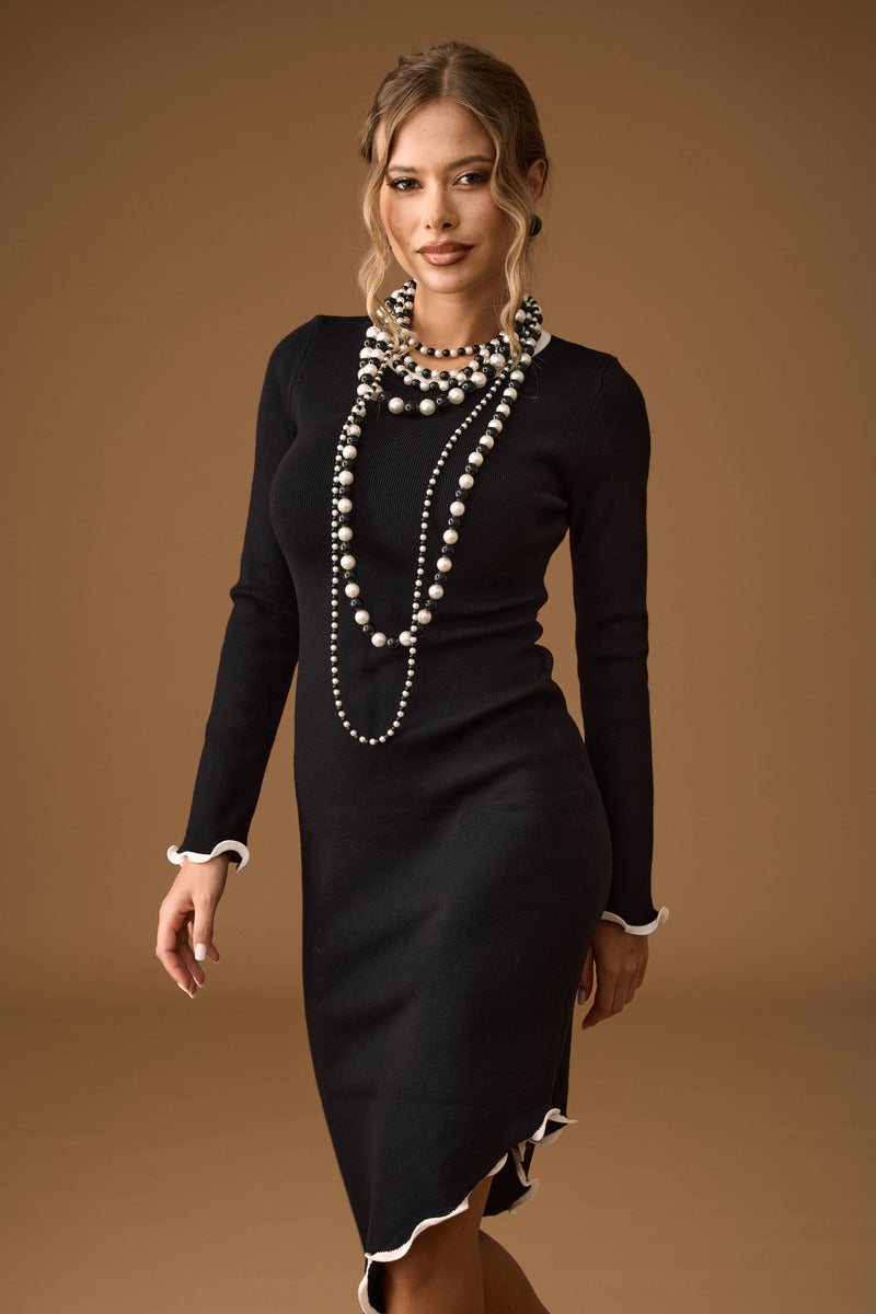 Abito Odette nero|Colore:Nero