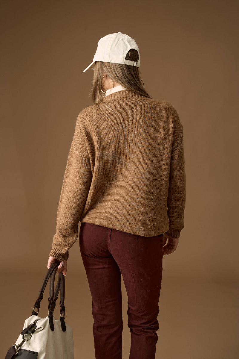 Pull Teddy cammello|Colore:Cammello
