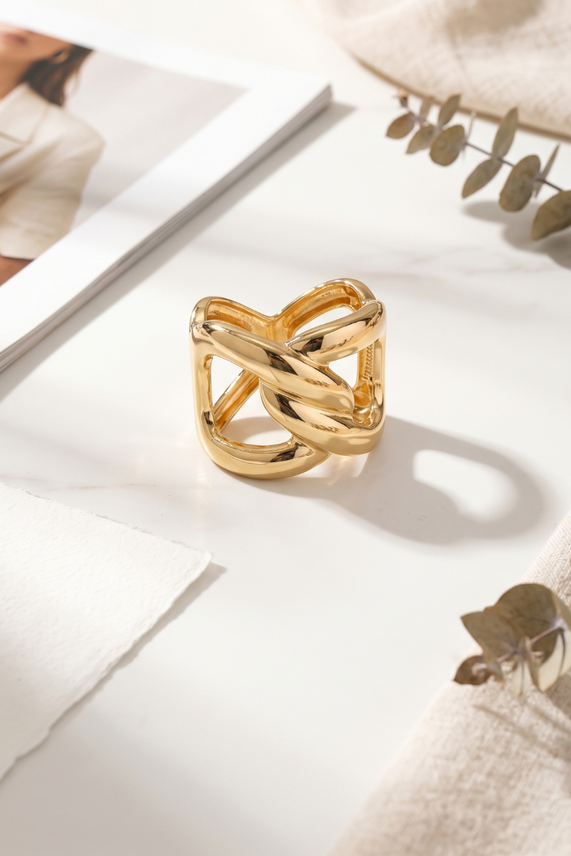 Bracciale Intreccio oro|Colore:Oro