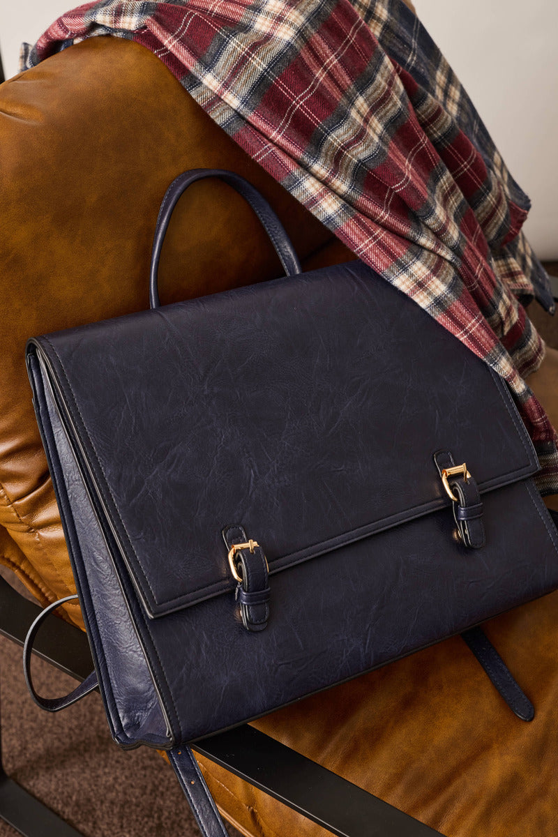 Borsa Cartella blu|Colore:Blu