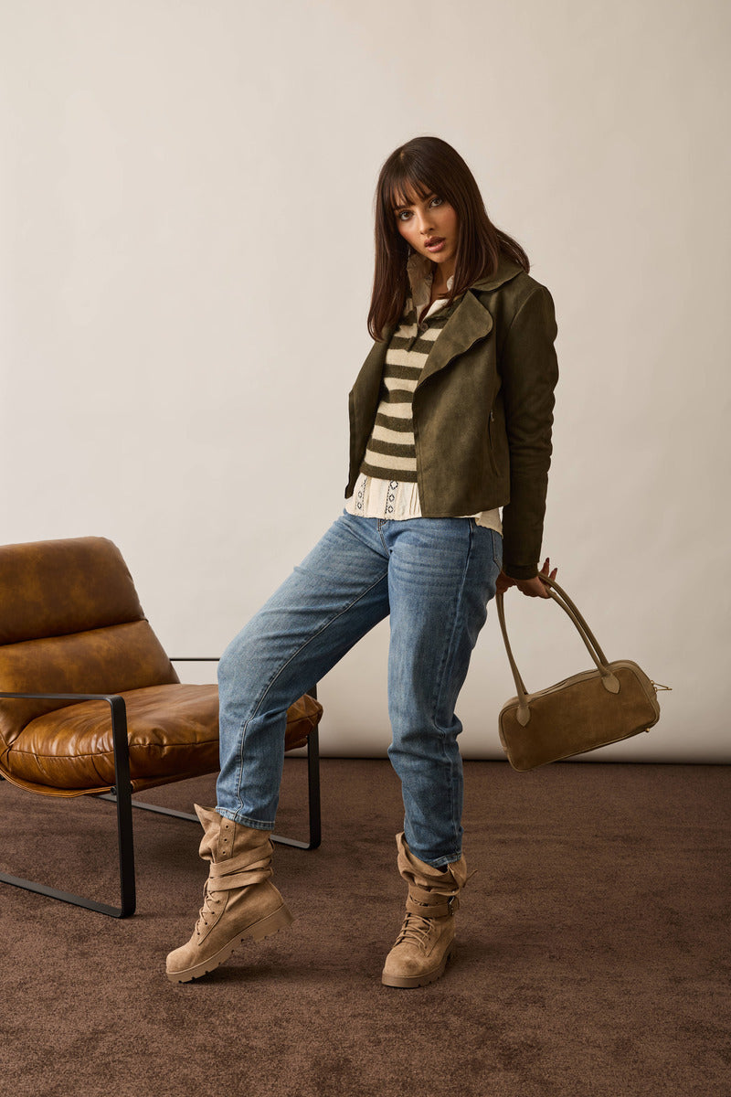 Jeans Carrot Fit denim|Colore:Denim
