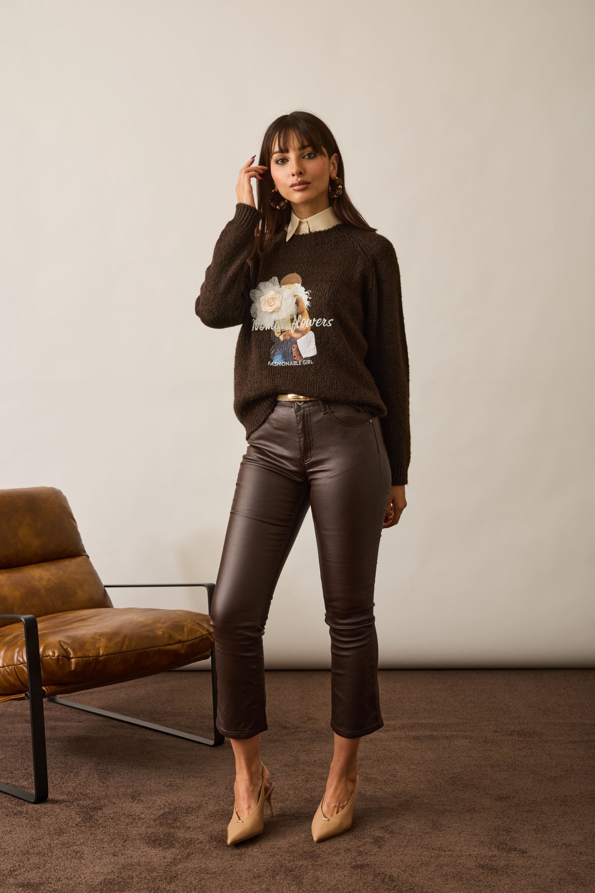 Pantalone Zamoa Cerato testa di moro|Colore:Testa di moro