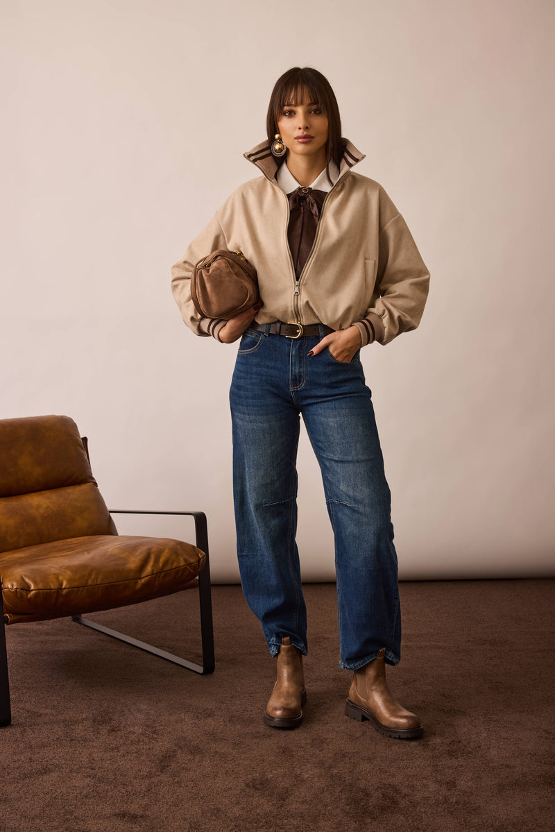 Jeans Ballon denim|Colore:Denim