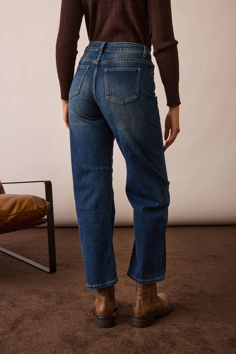 Jeans Ballon denim|Colore:Denim
