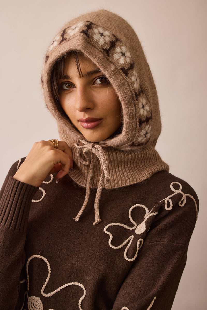 Balaclava Indios beige scuro|Colore:Beige scuro