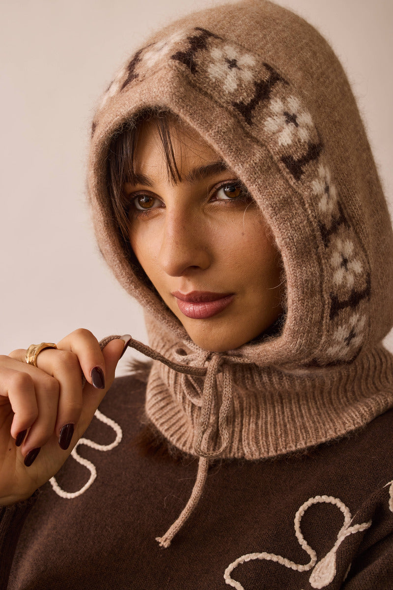Balaclava Indios beige scuro|Colore:Beige scuro