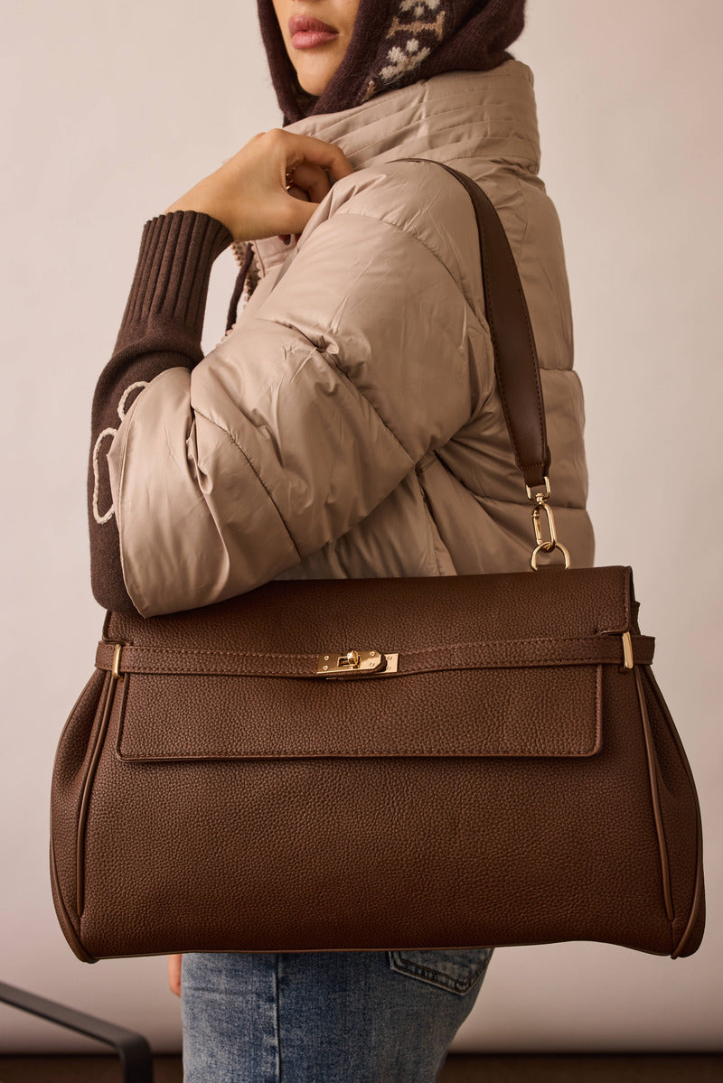 Borsa Paris testa di moro|Colore:Testa di moro