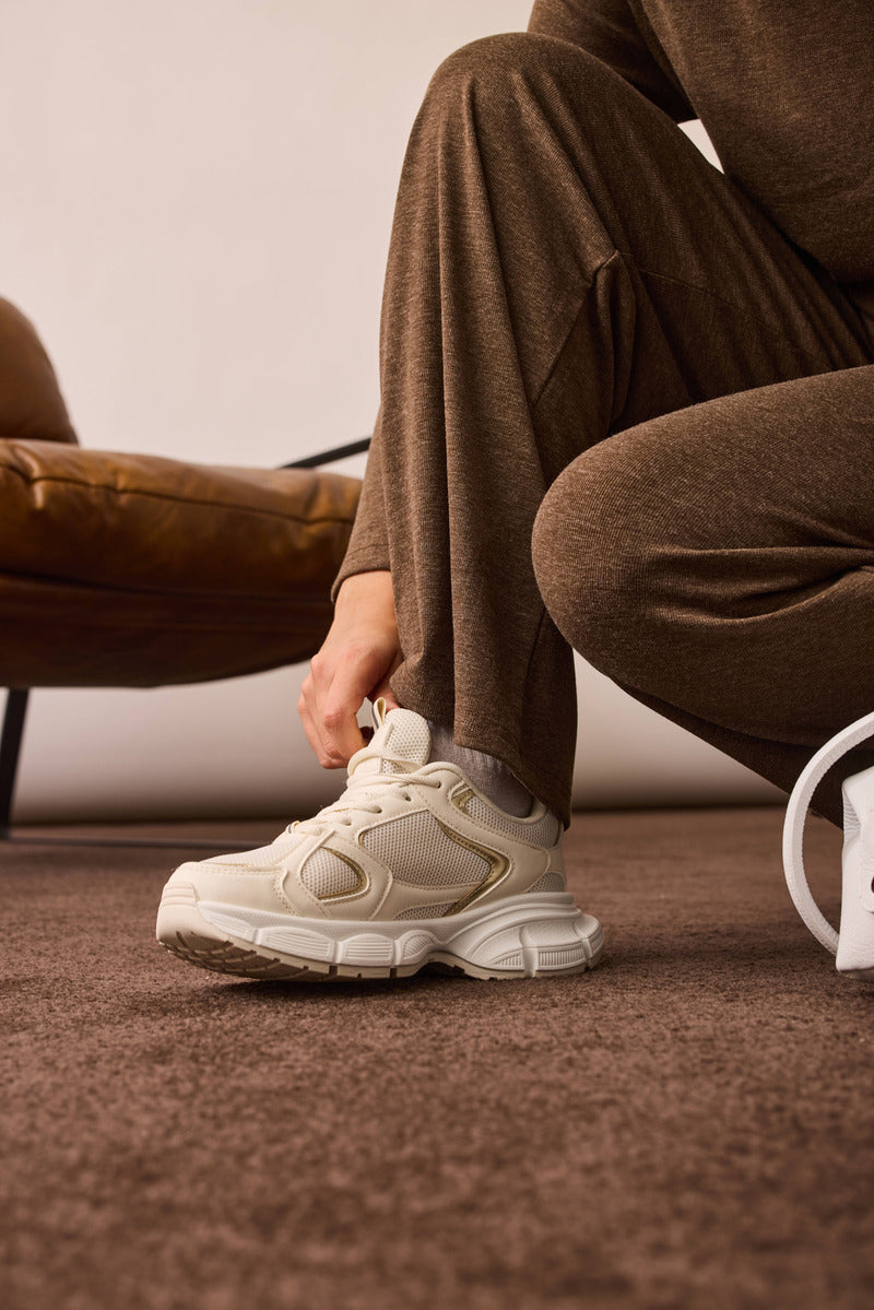 Sneakers City beige chiaro|Colore:Beige chiaro