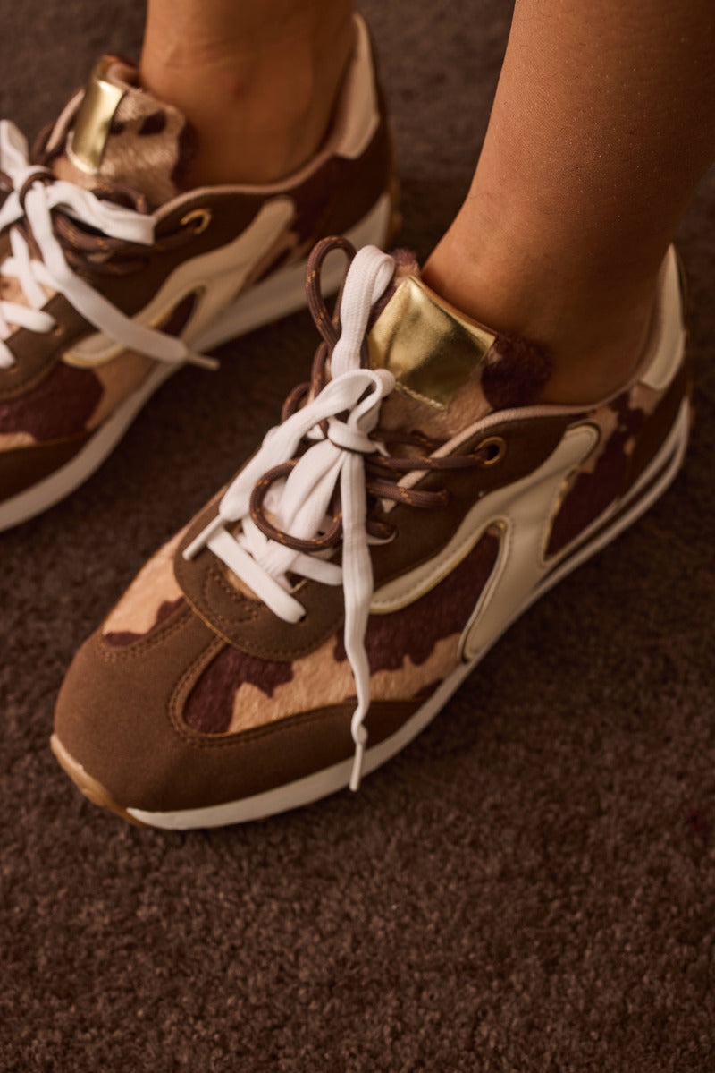 Sneakers Animals testa di moro|Colore:Testa di moro