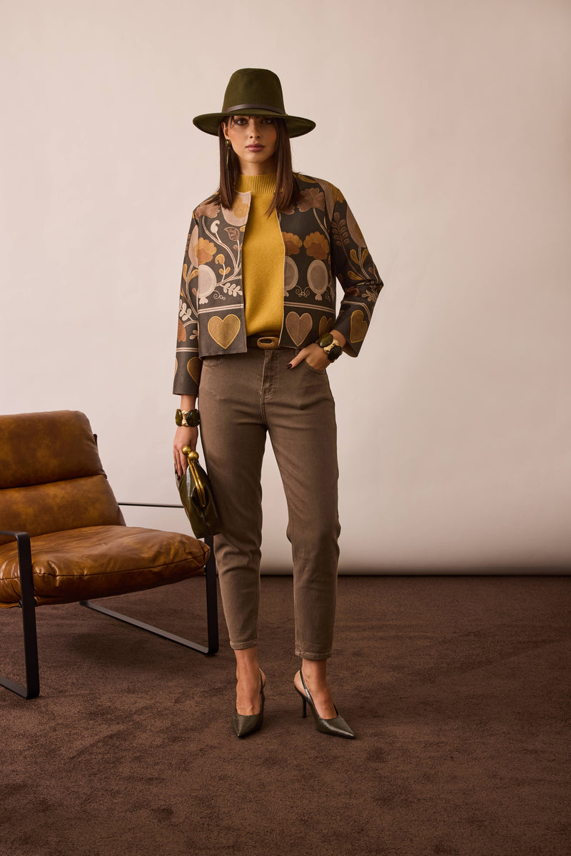 Pantalone Regular Fango|Colore:Fango