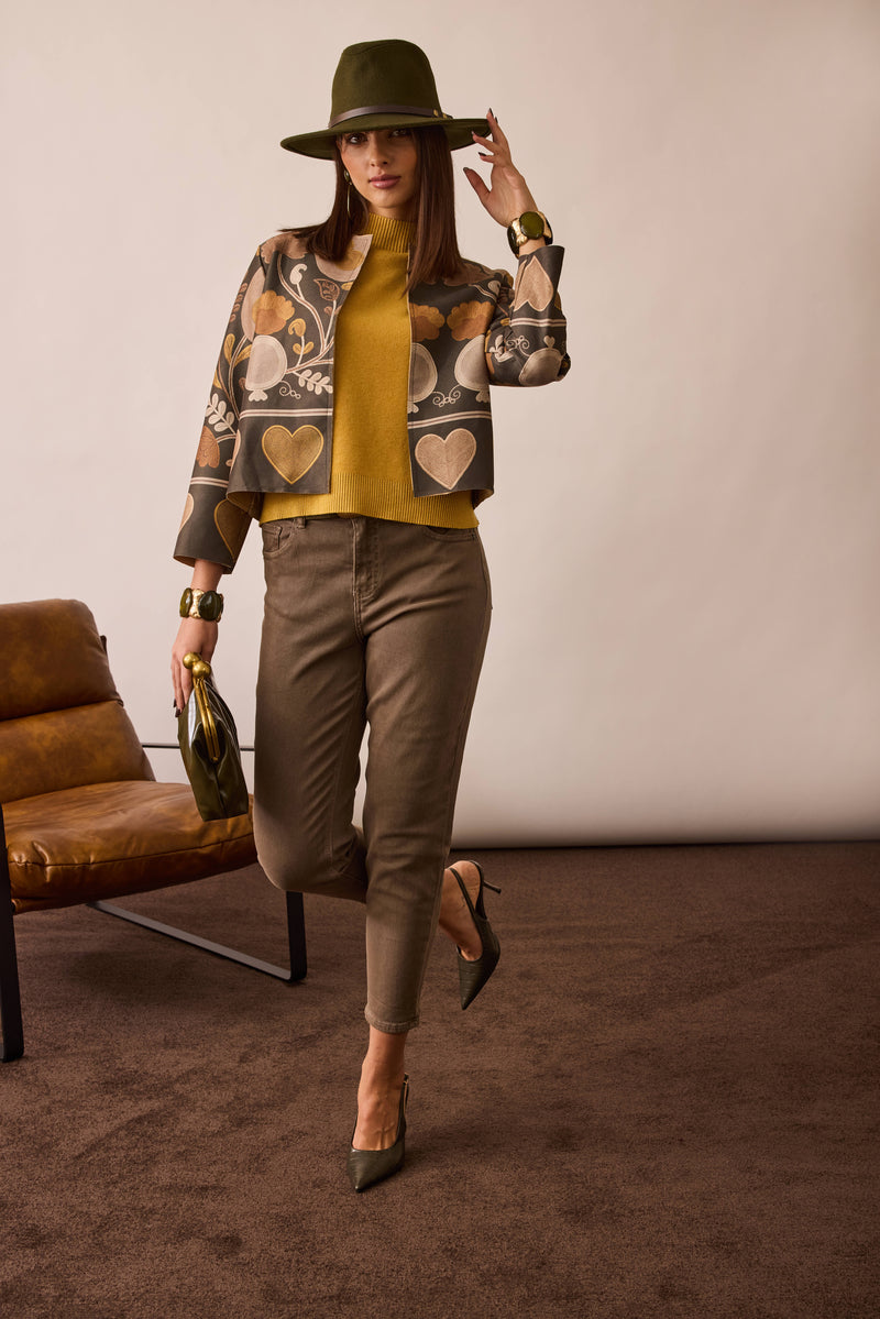 Pantalone Regular Fango|Colore:Fango