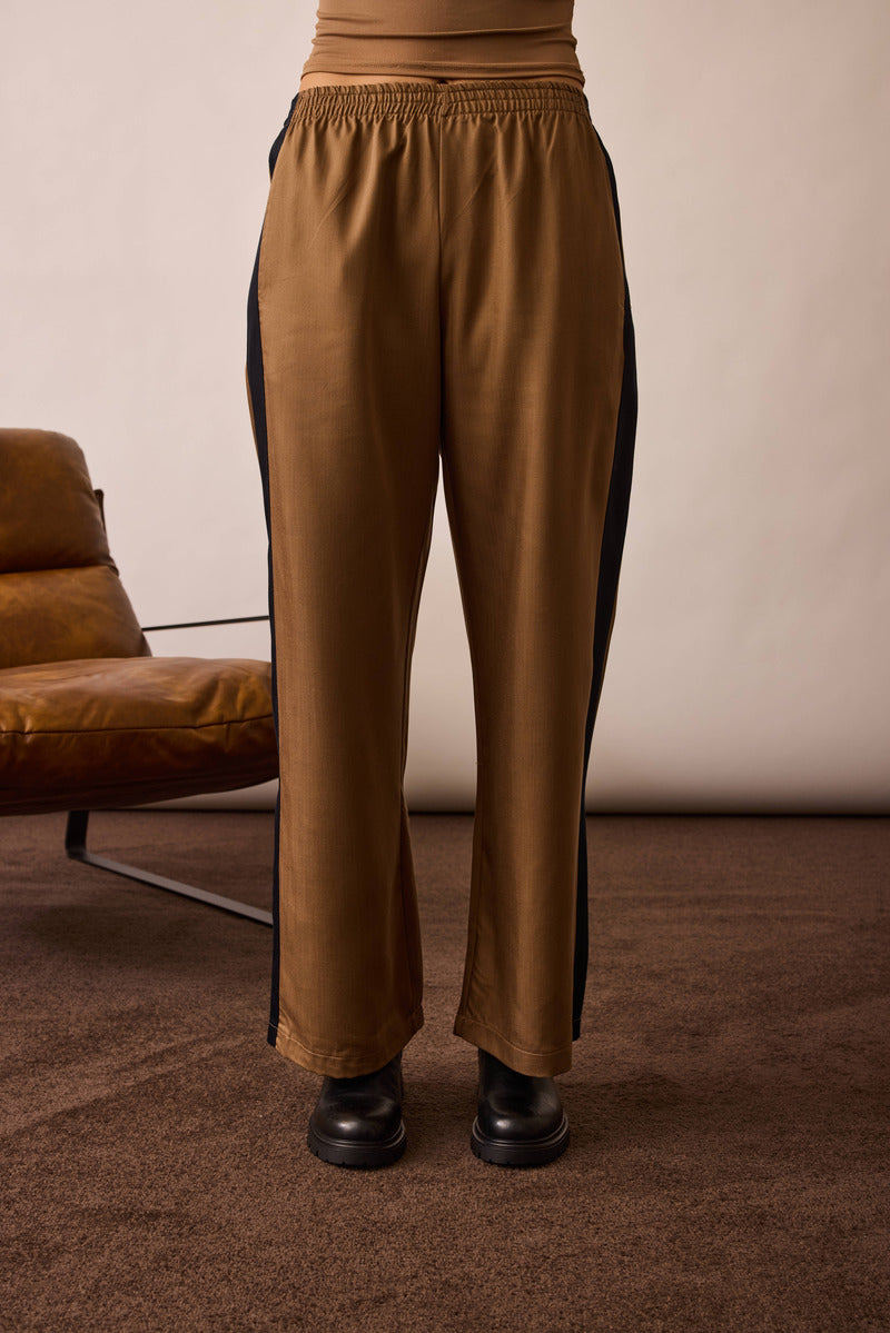 Pantalone Fascia tabacco|Colore:Tabacco