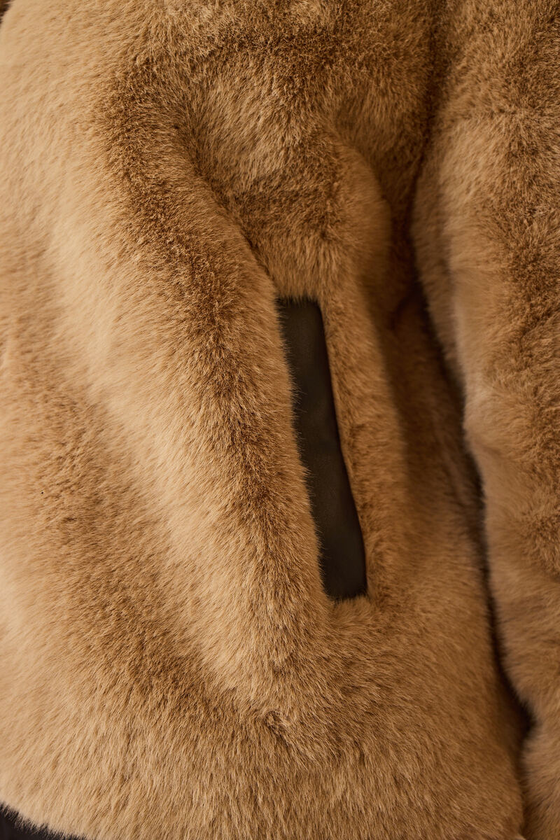 Bomber Teddy beige|Colore:Beige