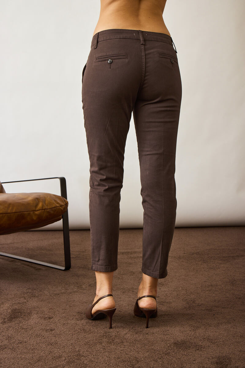 Pantalone Basic Testa di moro|Colore:Testa di moro