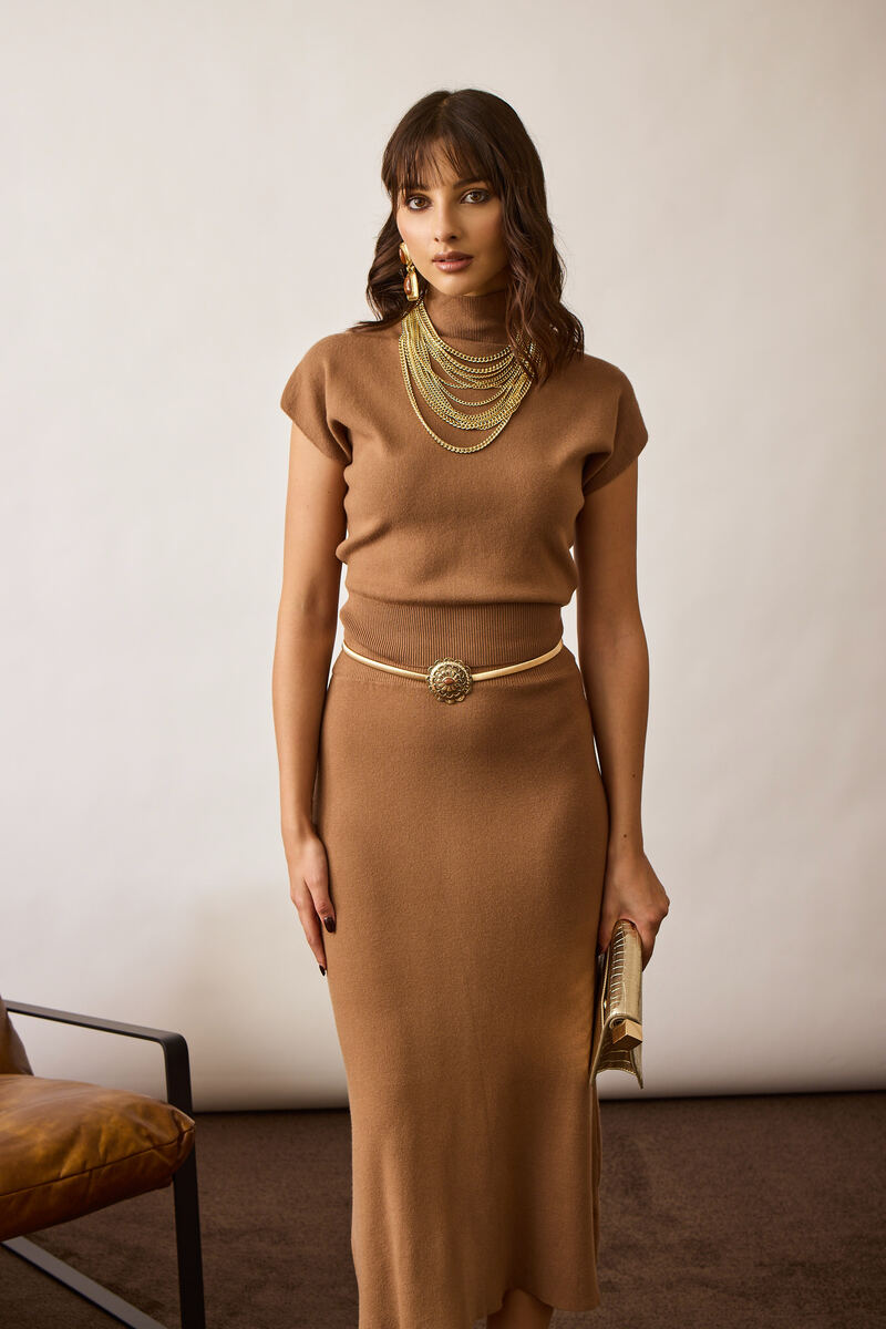 Coordinato Diana Cammello|Colore:Cammello