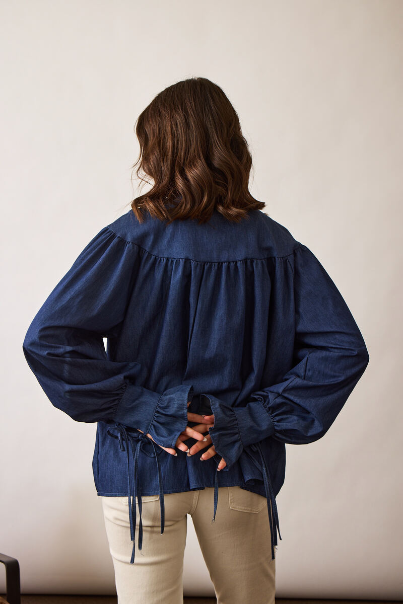 Camicia Denim Balza denim|Colore:Denim