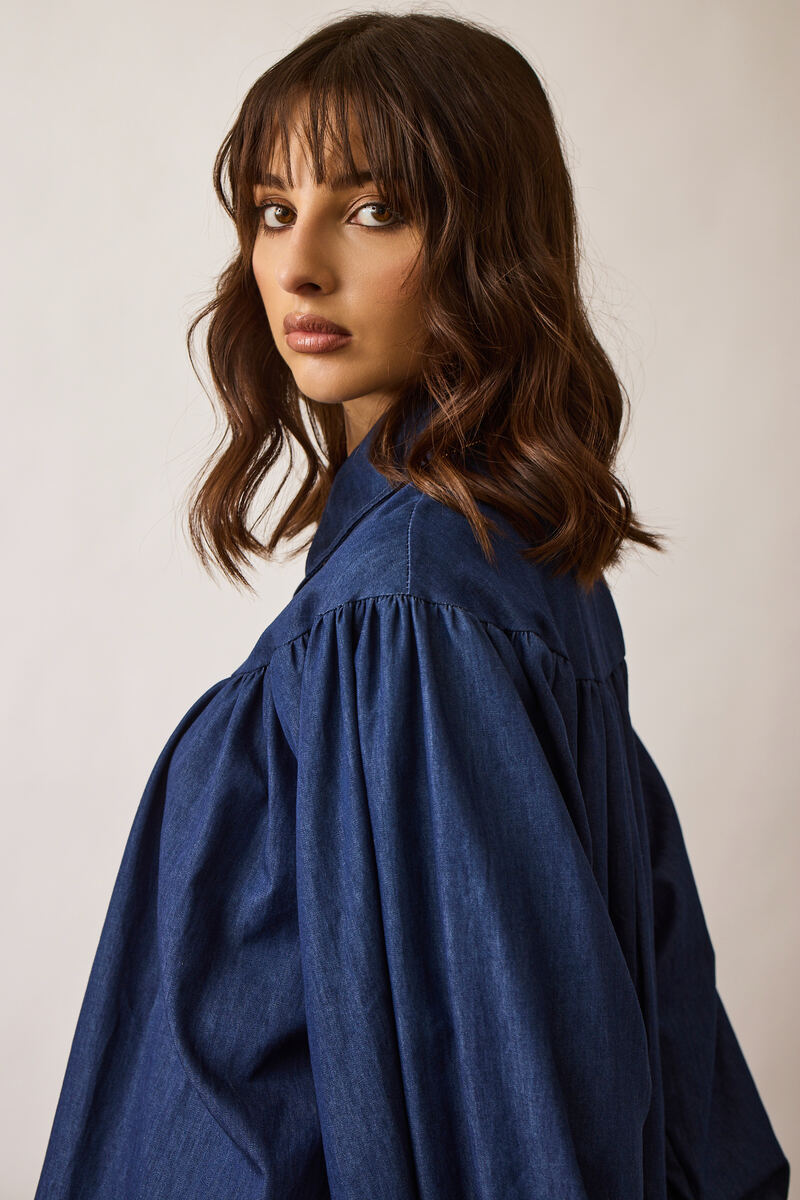 Camicia Denim Balza denim|Colore:Denim