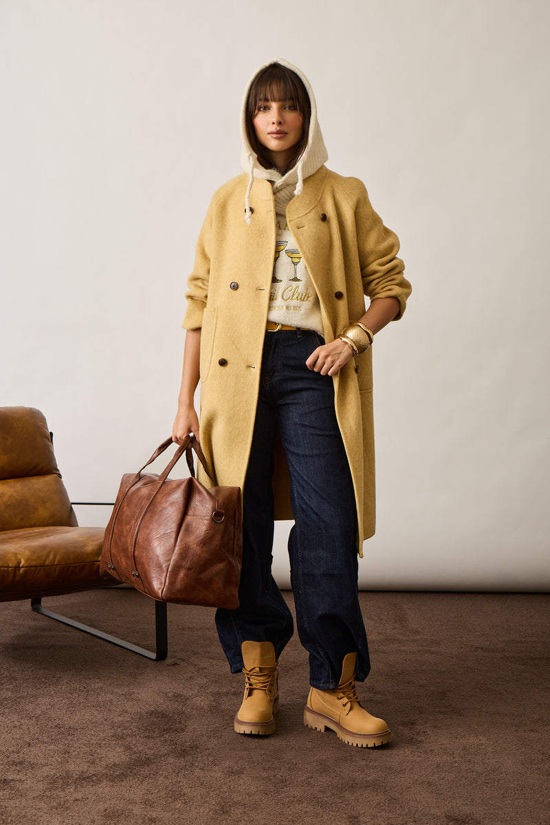 Jeans Palazzo denim scuro|Colore:Denim scuro