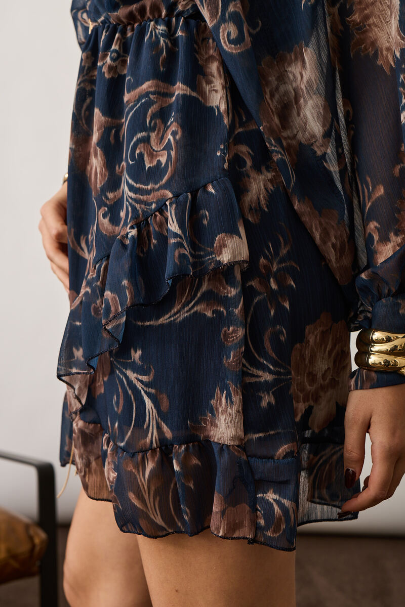 Abito Peonia Blu|Colore:Blu