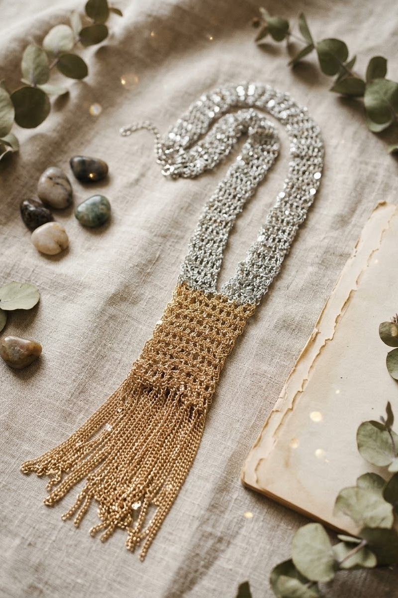 Collana Mini Catene oro|Colore:Oro