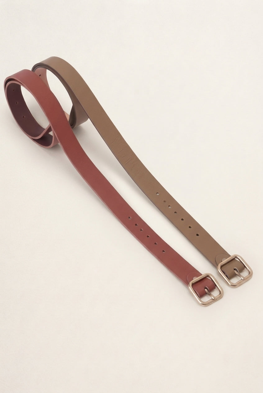 Cintura Basic Pelle Oliva