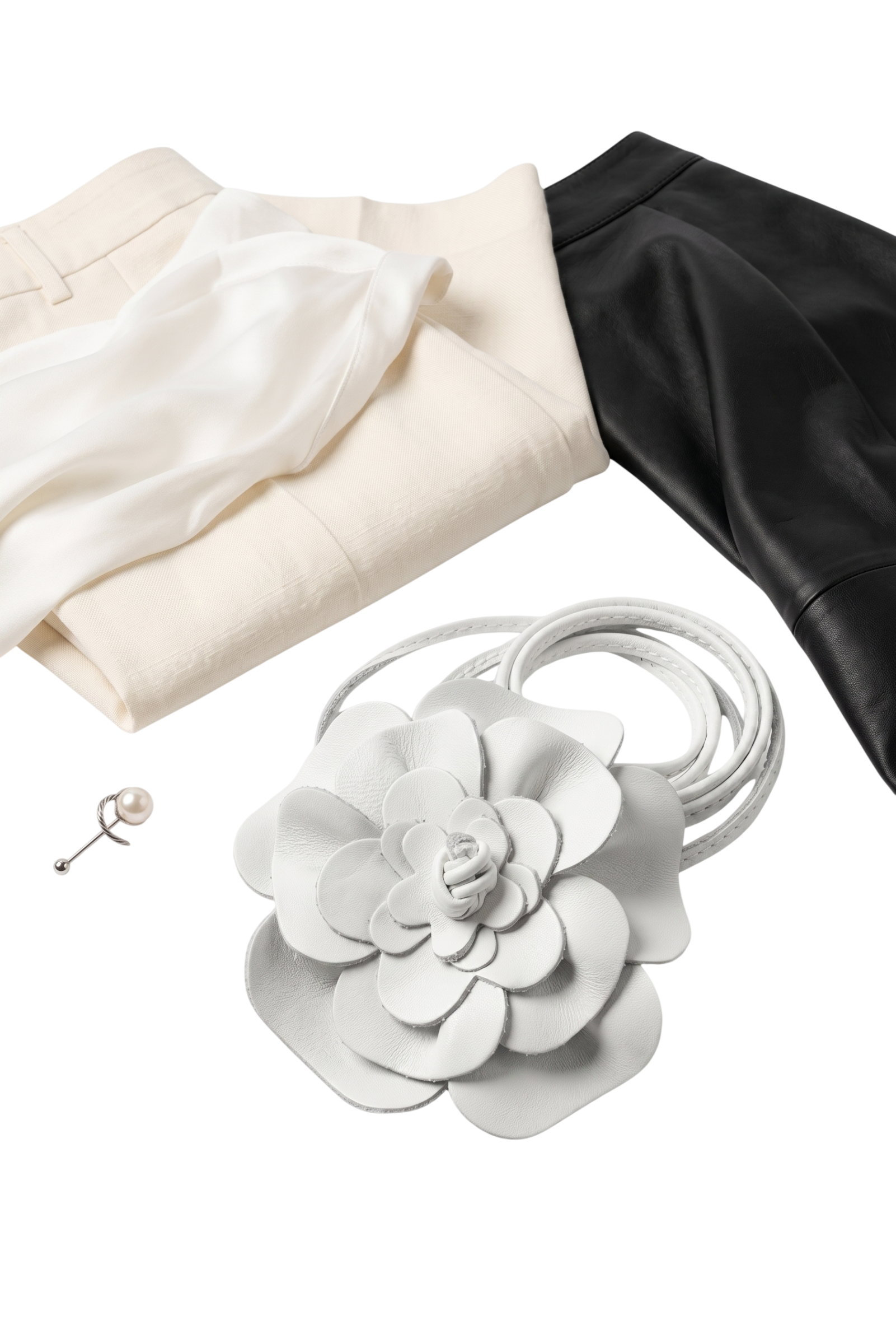 Cintura Fiore Bianco