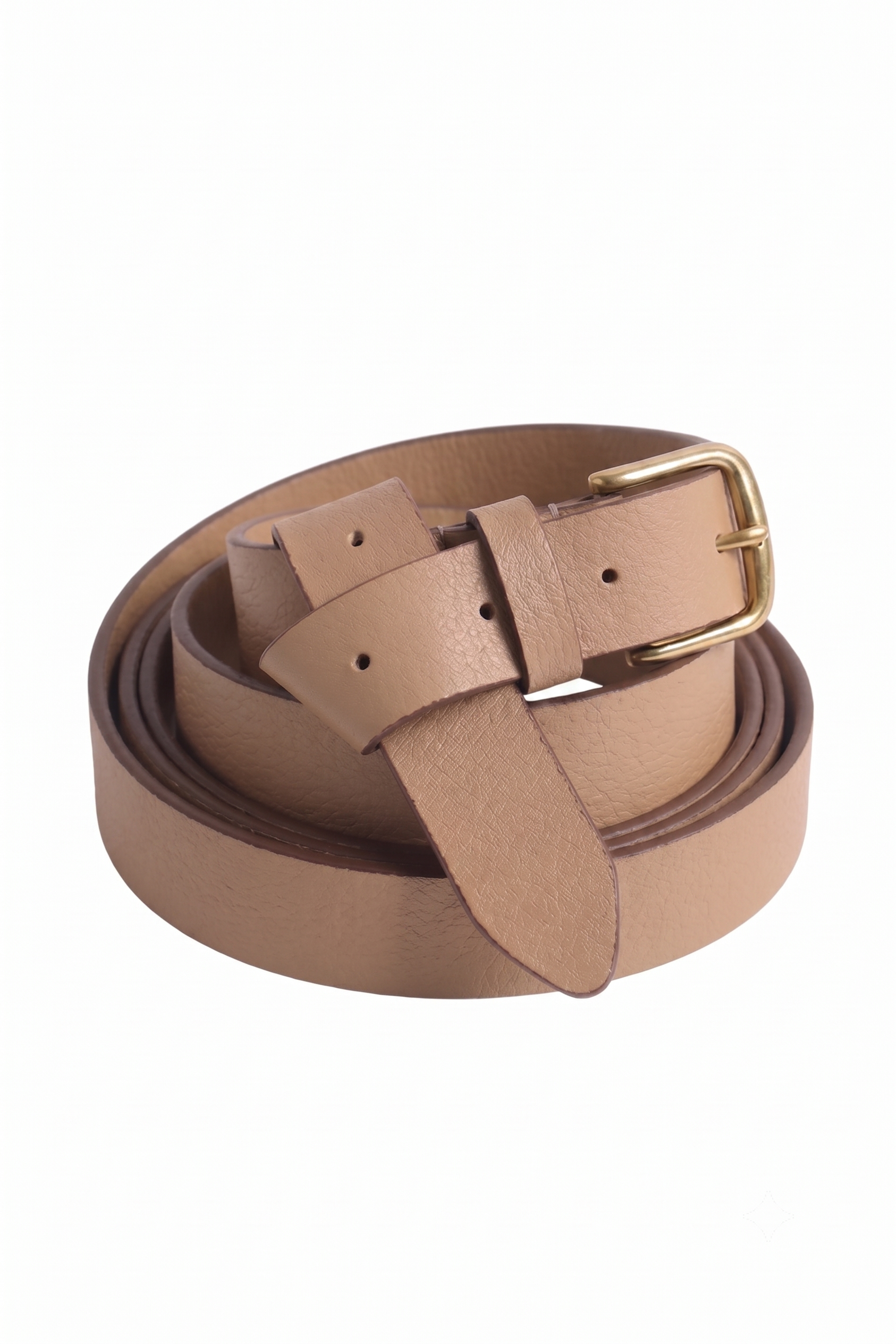 Cintura In Pelle Nocciola
