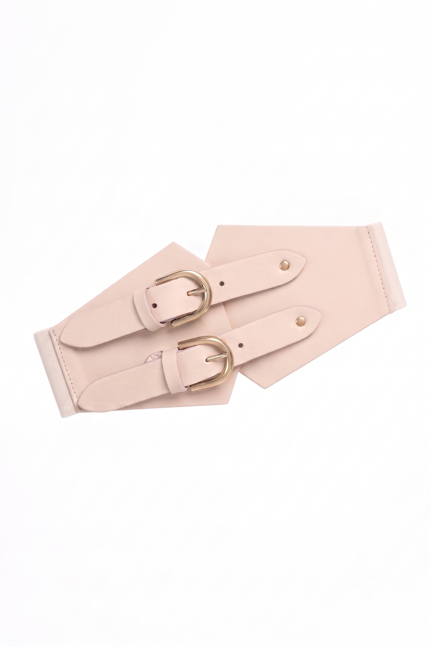 Cintura Bustier Doppia Fibbia Latte