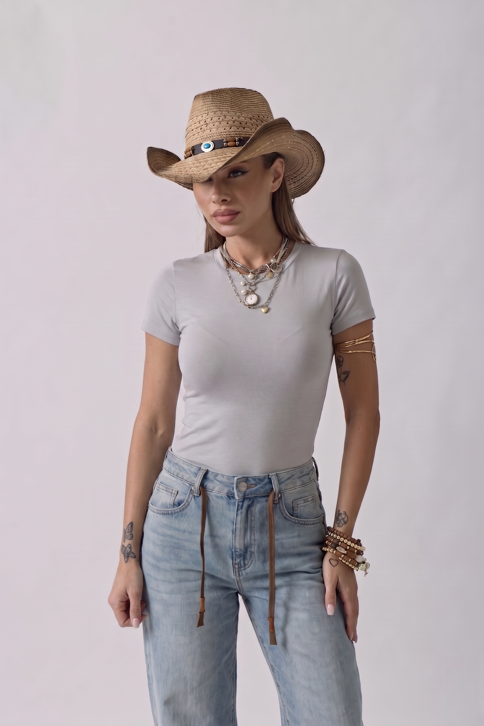 T-Shirt Body Grigio
