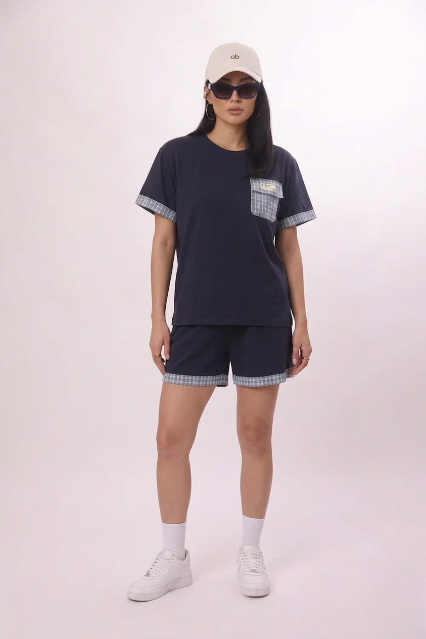 Coordinato Moon Blu