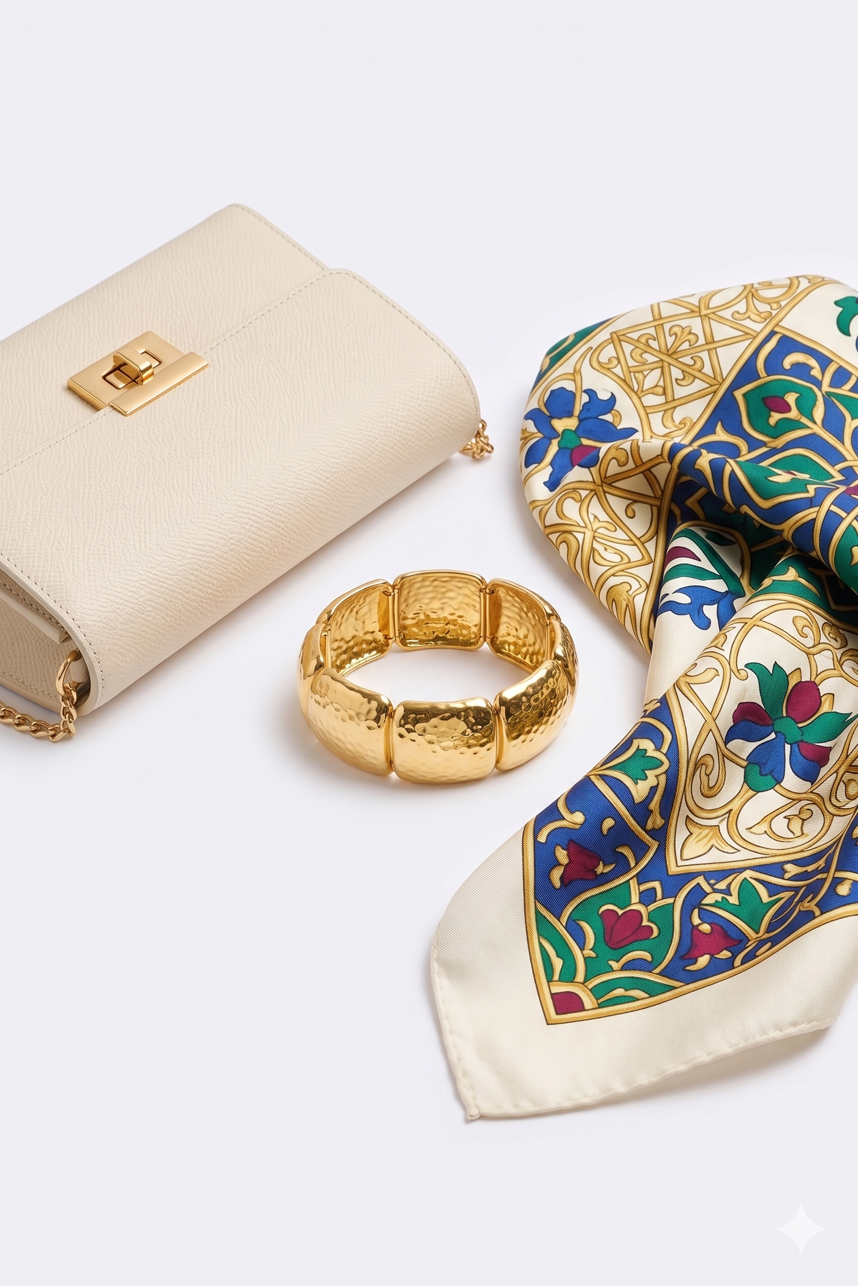 Bracciale Con Placche Oro