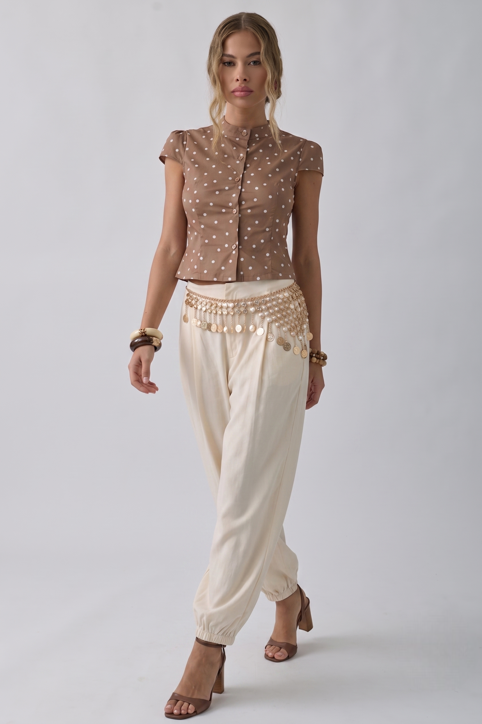 Pantalone Morgana Panna