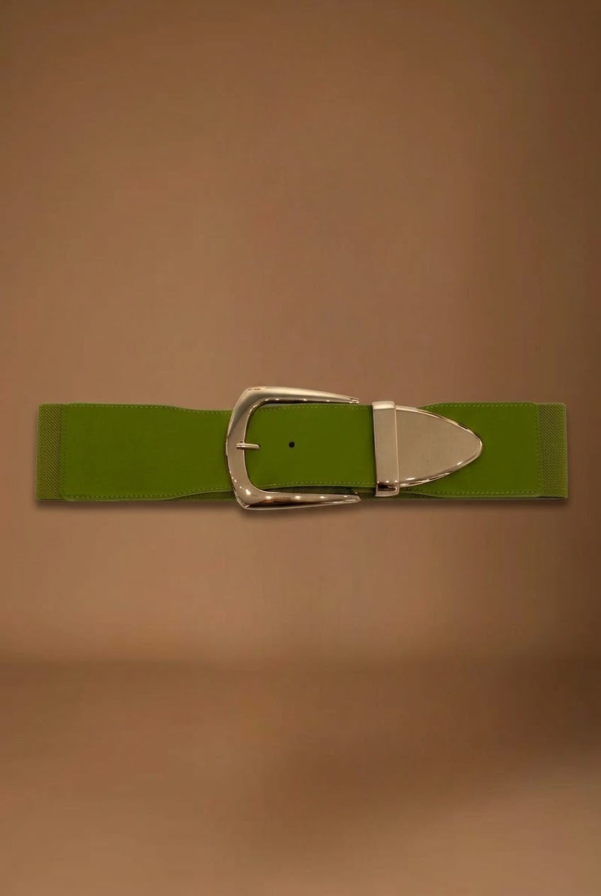 Cinturone Elastico Verde