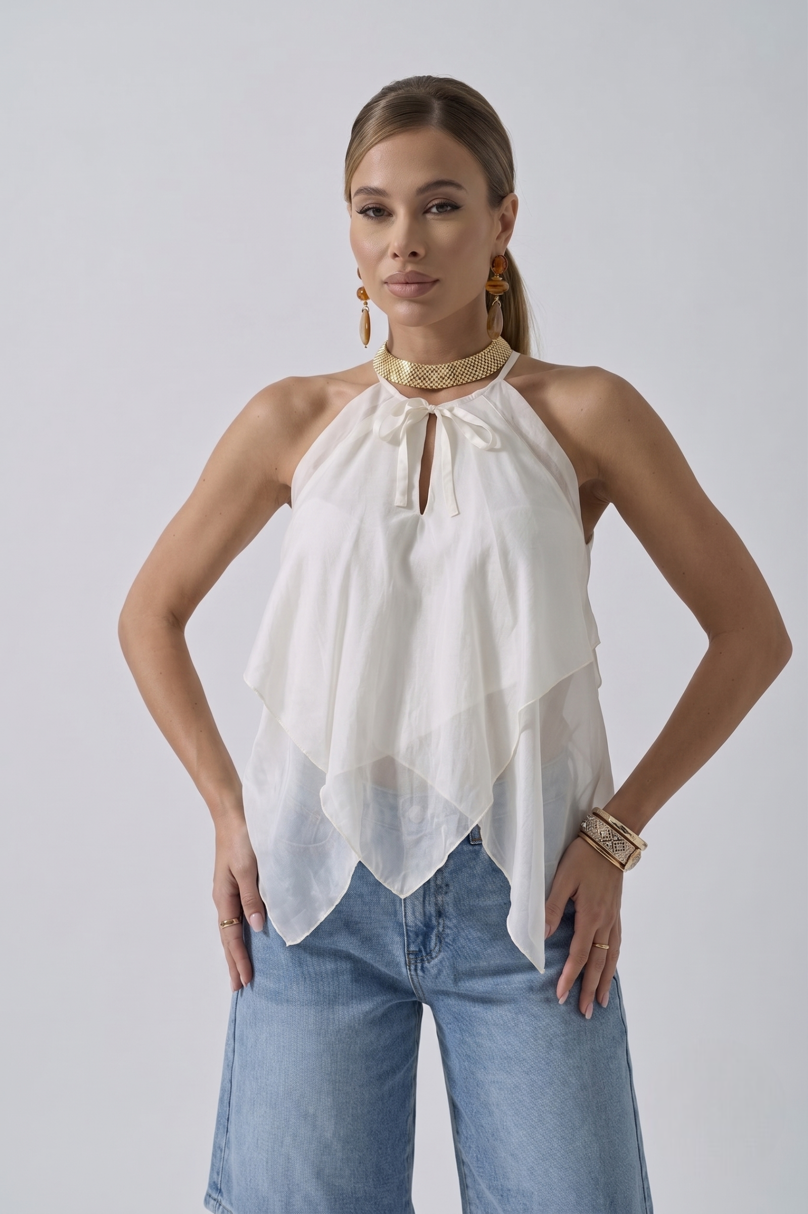 Blusa Ariel Panna
