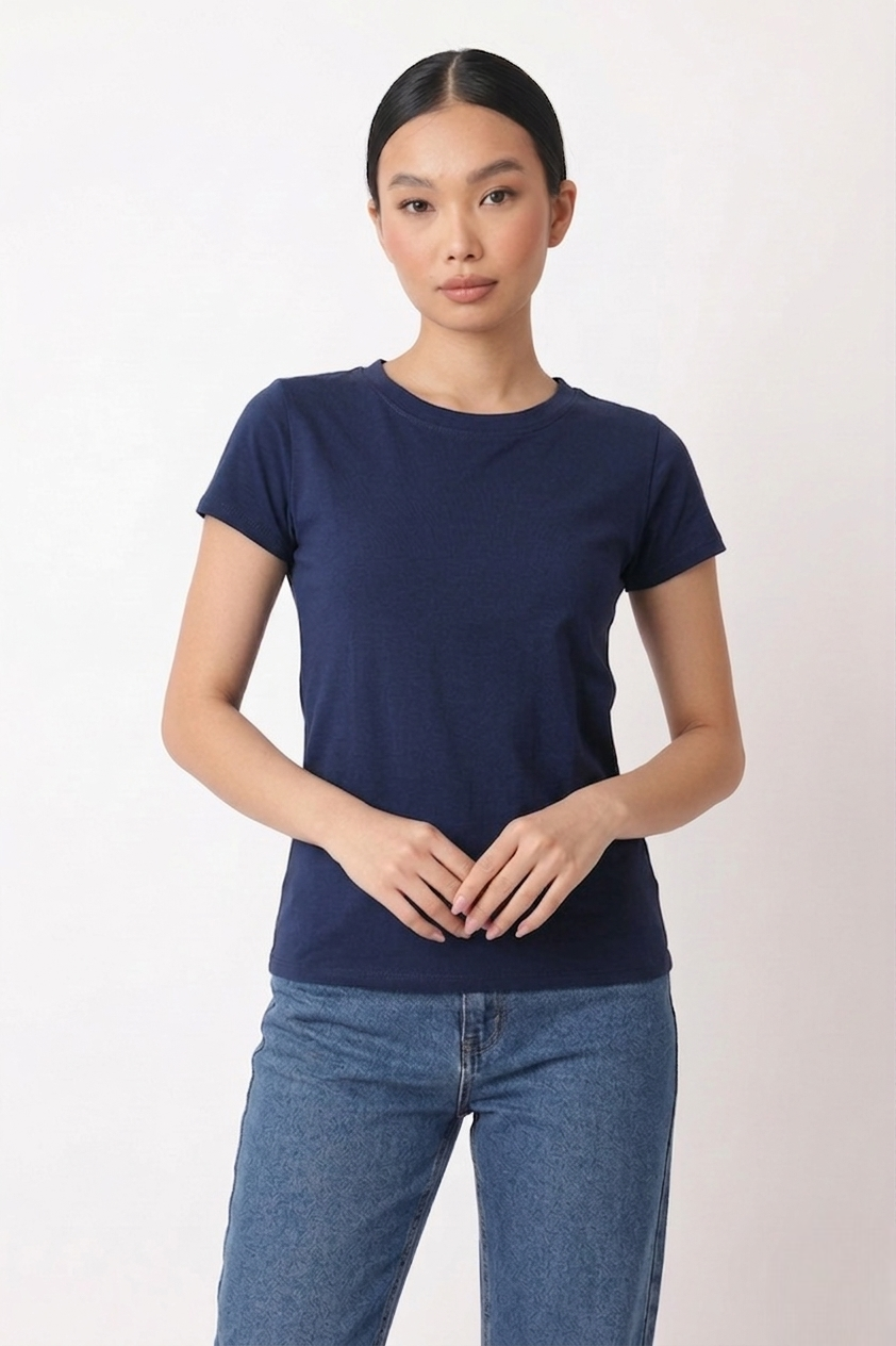 T-Shirt Basic Blu