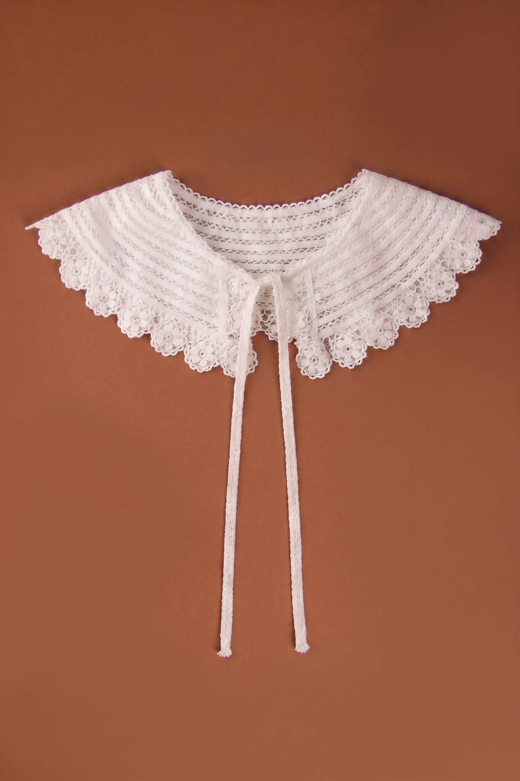 Collo Camicia Polly Bianco