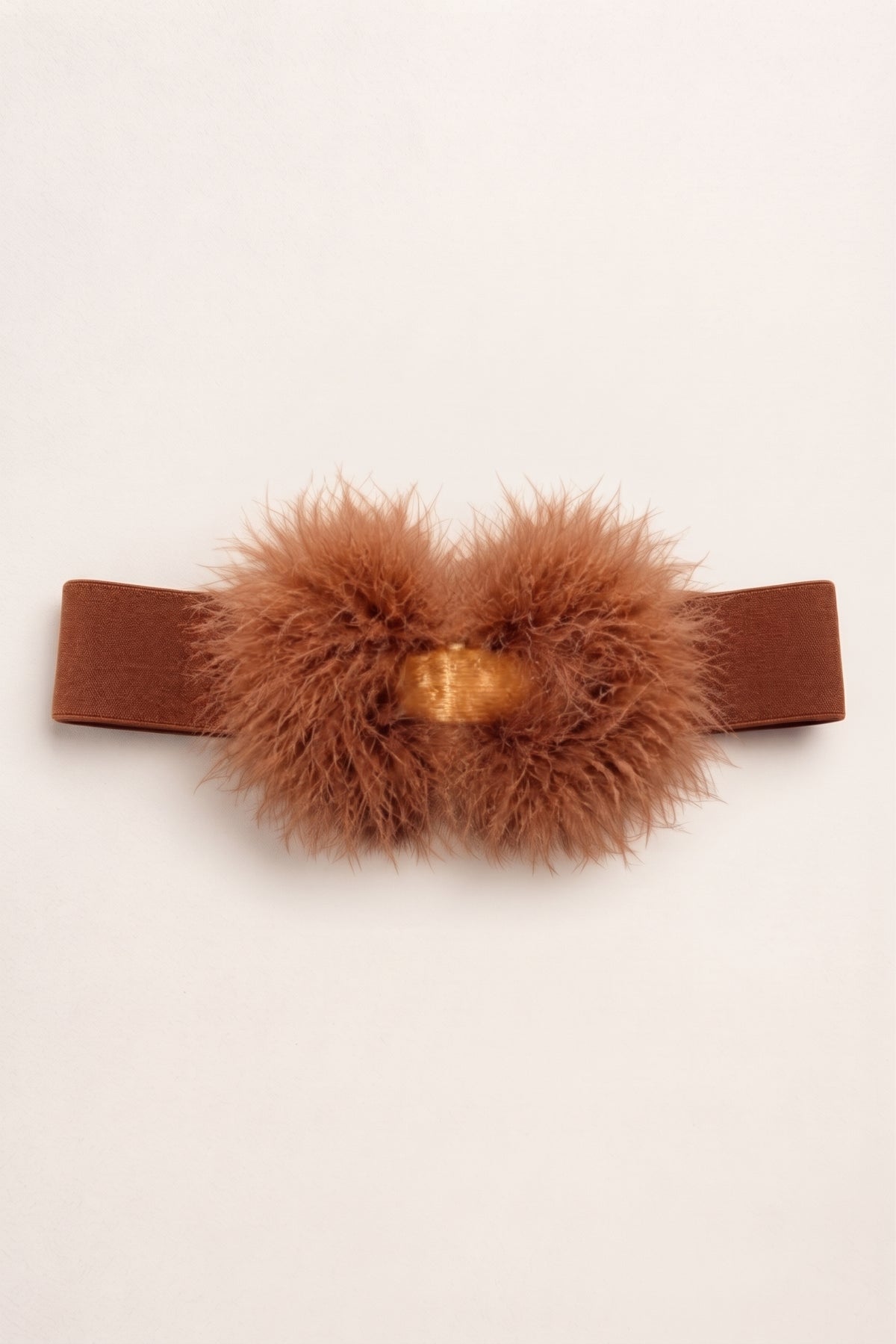 Cintura Furry Tabacco