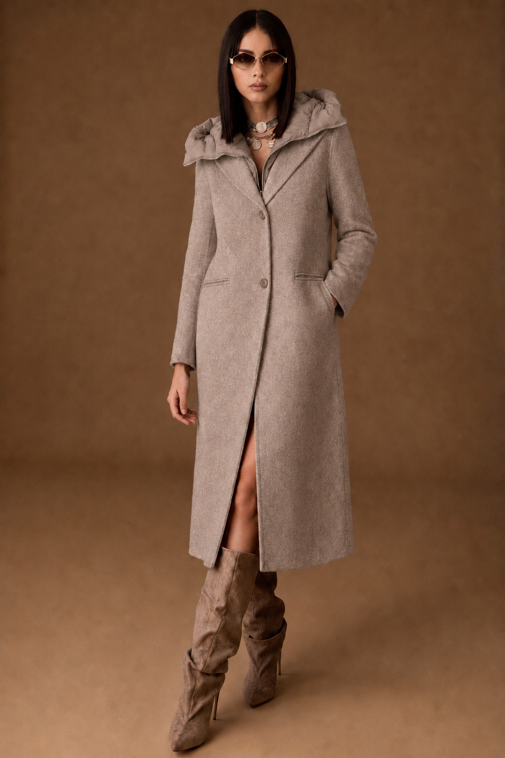 Cappotto Wool Tortora