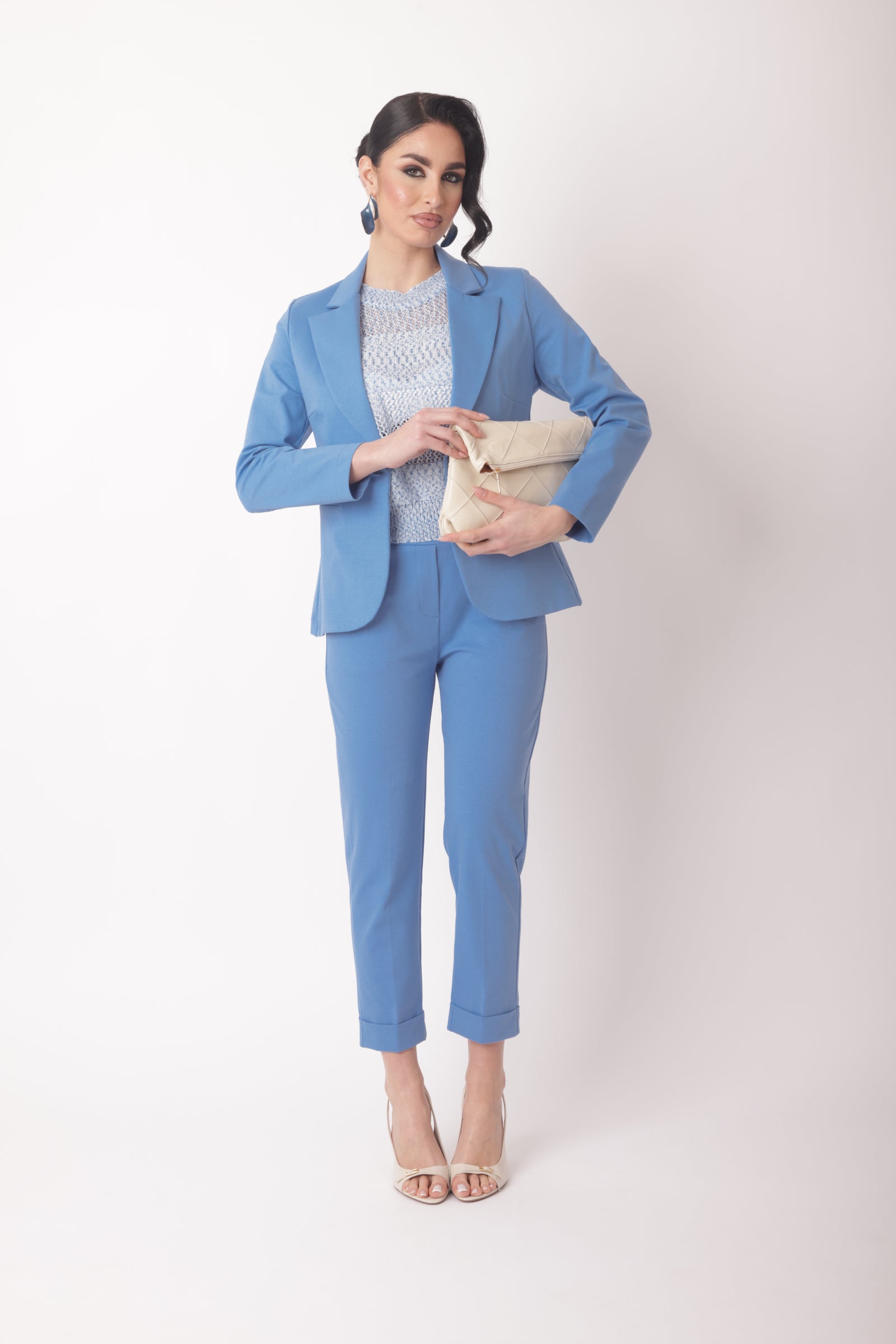 Pantalone Punto Milano Capri-Sporty Avion